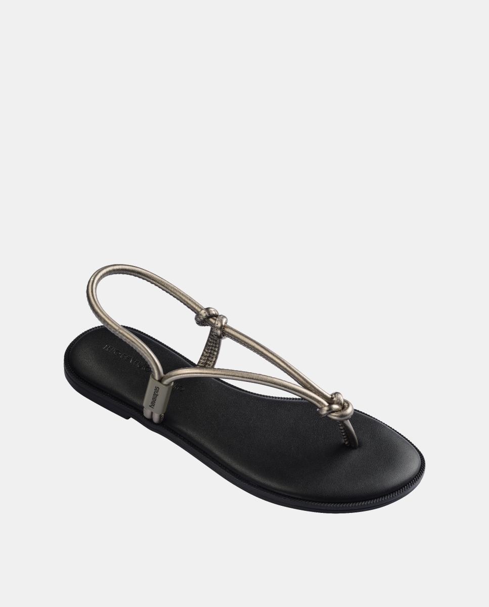 Chinelos Mulher Una Havaianas Preto-2