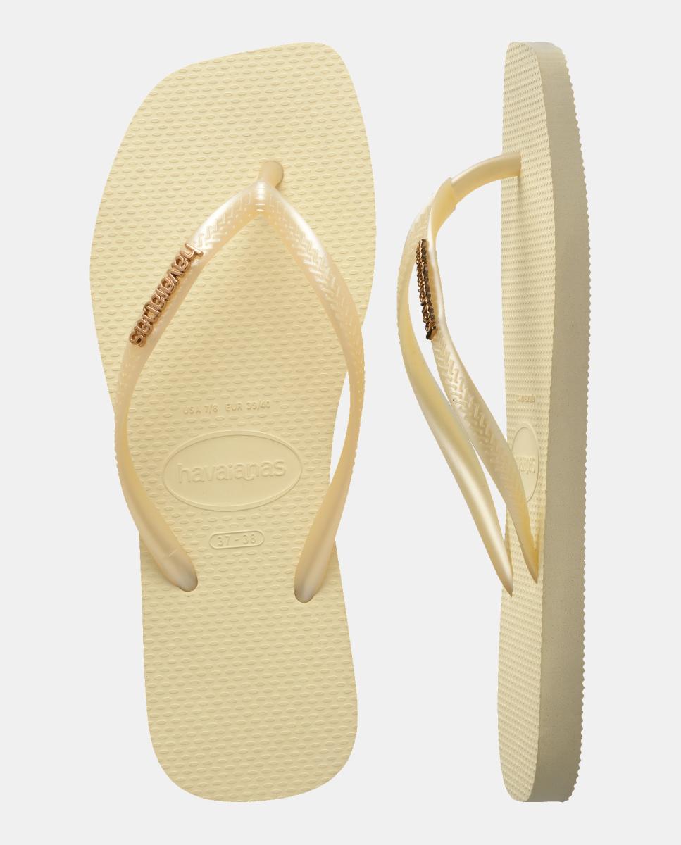 Chinelos Mulher Square  Havaianas Marfim-5