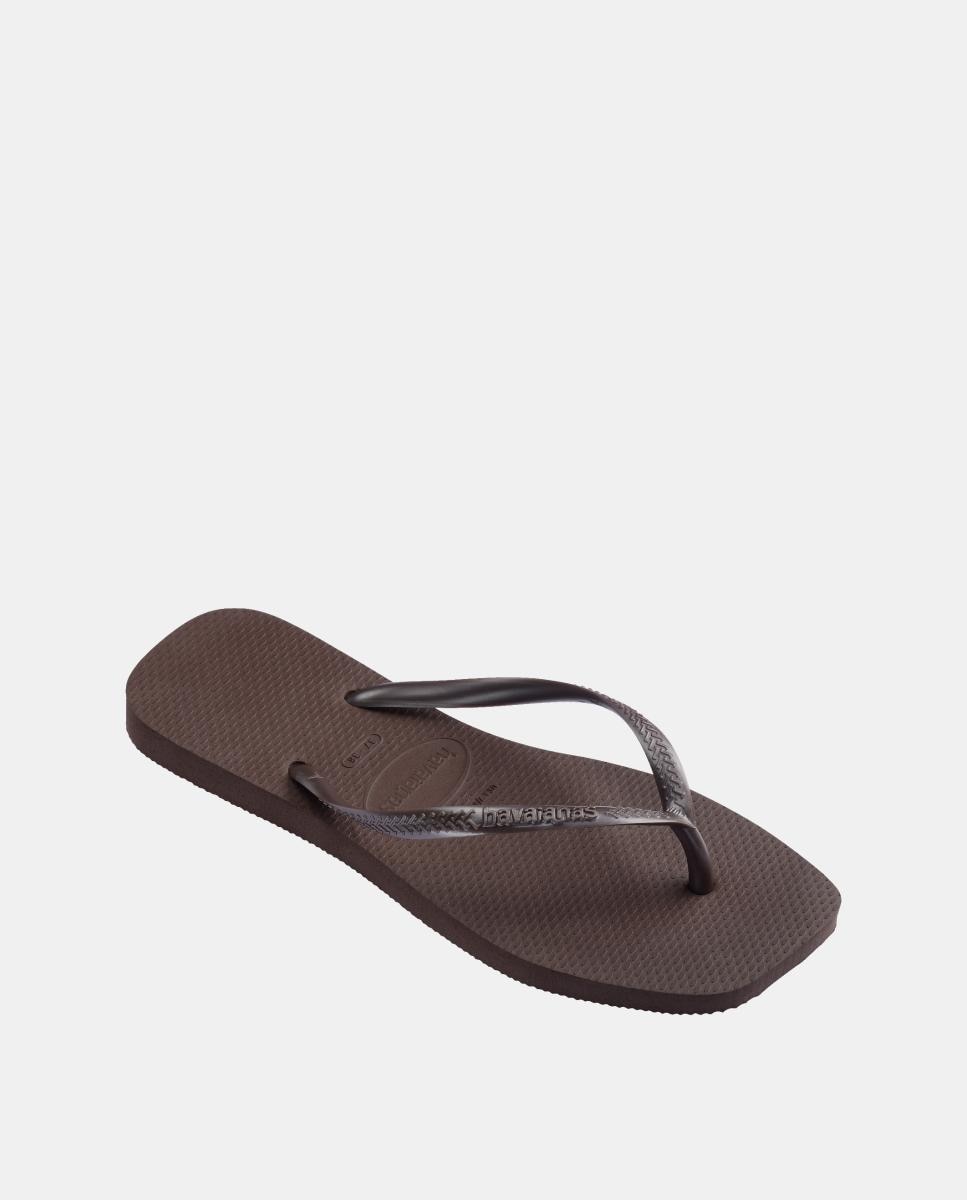 Chinelos Mulher Square  Havaianas Castanho-escuro-2