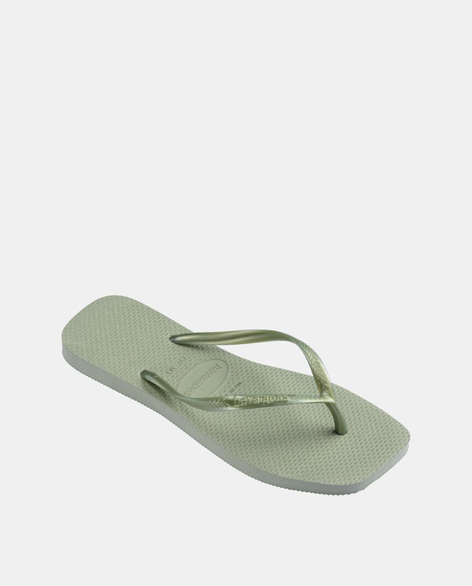 Chinelos Mulher Square  Havaianas Verde-2