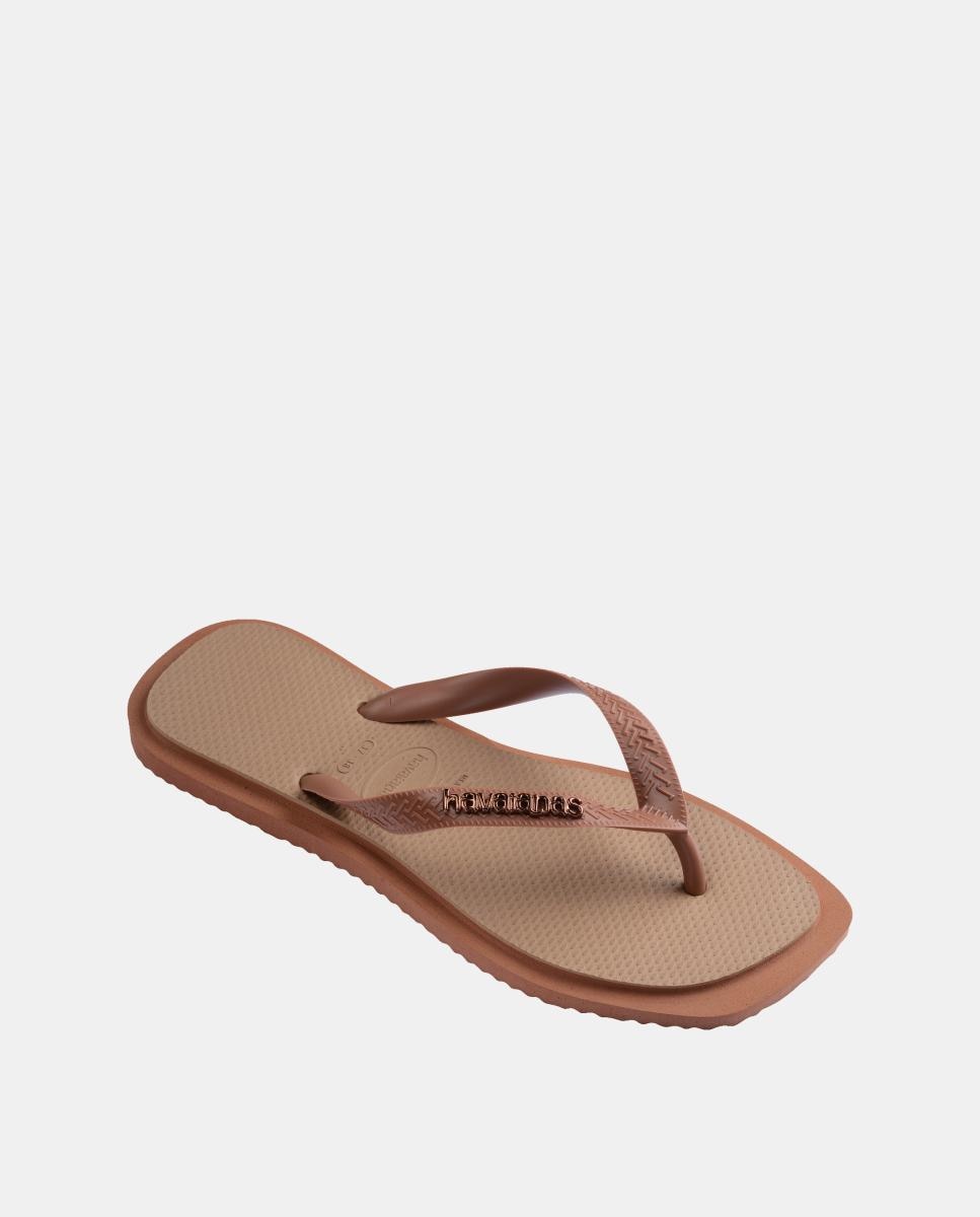 Chinelos Mulher Top Square Fusion Havaianas Terra-2