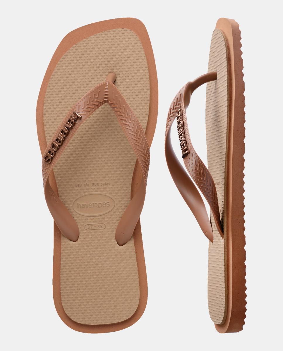Chinelos Mulher Top Square Fusion Havaianas Terra-5