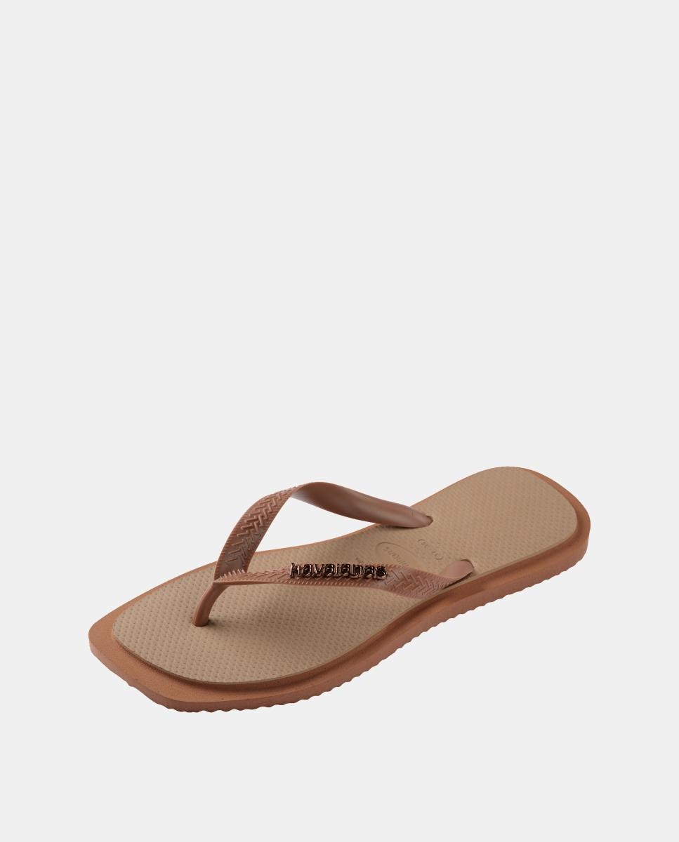 Chinelos Mulher Top Square Fusion Havaianas Terra-6