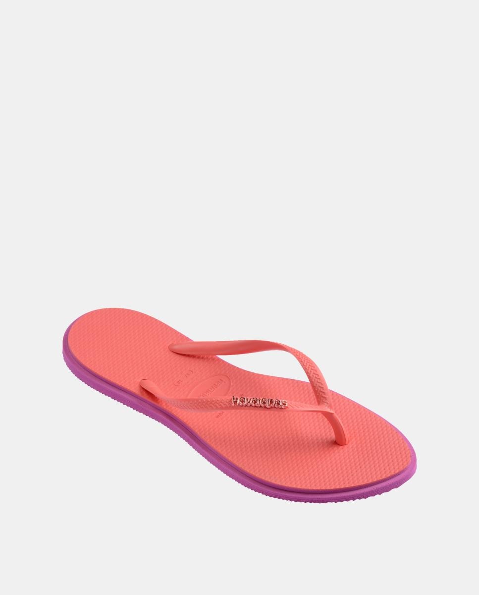 Chinelos Mulher Slim Point Havaianas Fúcsia-2