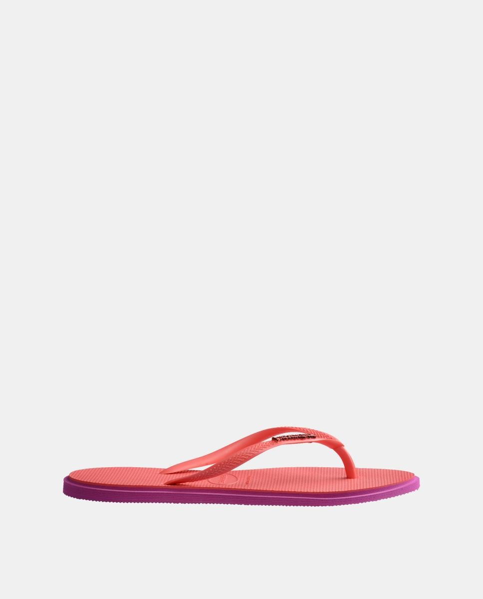 Chinelos Mulher Slim Point Havaianas Fúcsia-3