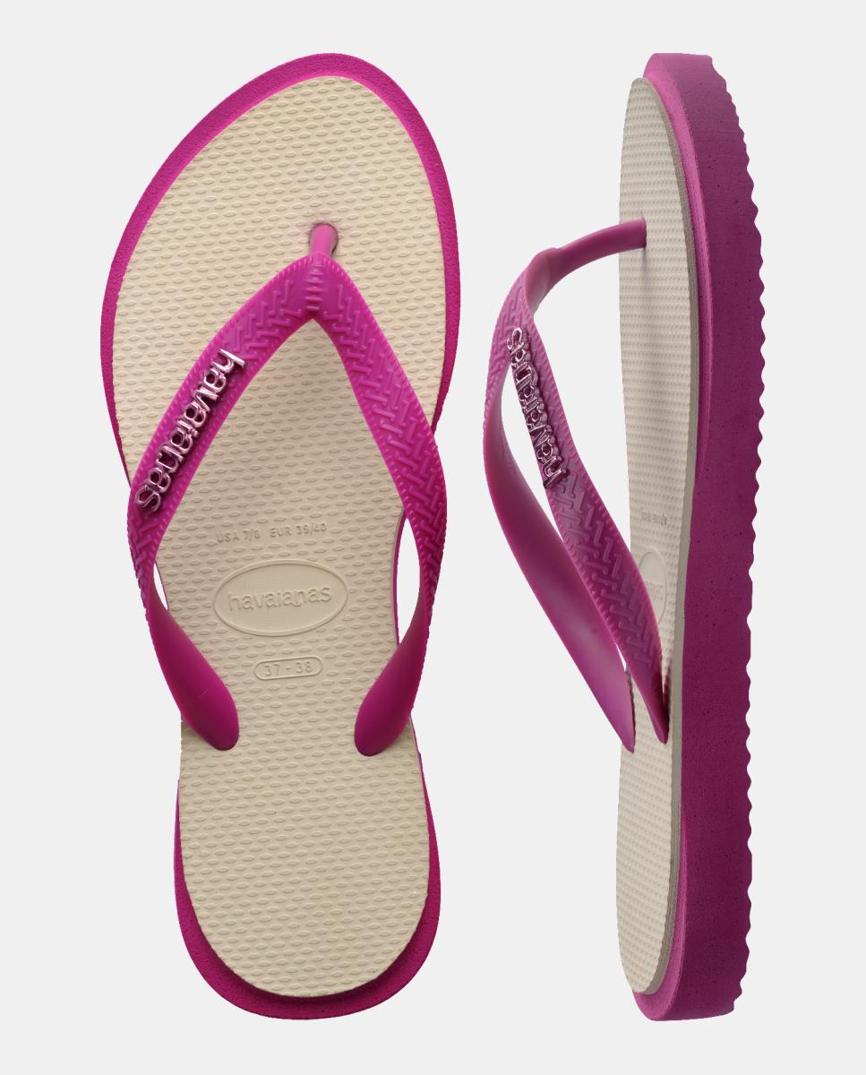 Chinelos Mulher Top Point Fusion Havaianas Rosa-5
