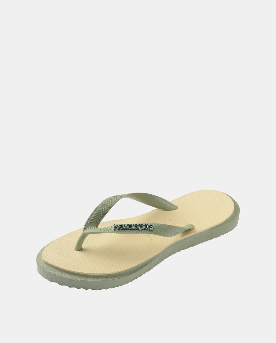 Chinelos Mulher Top Point Fusion Havaianas Verde / Amarelo-6