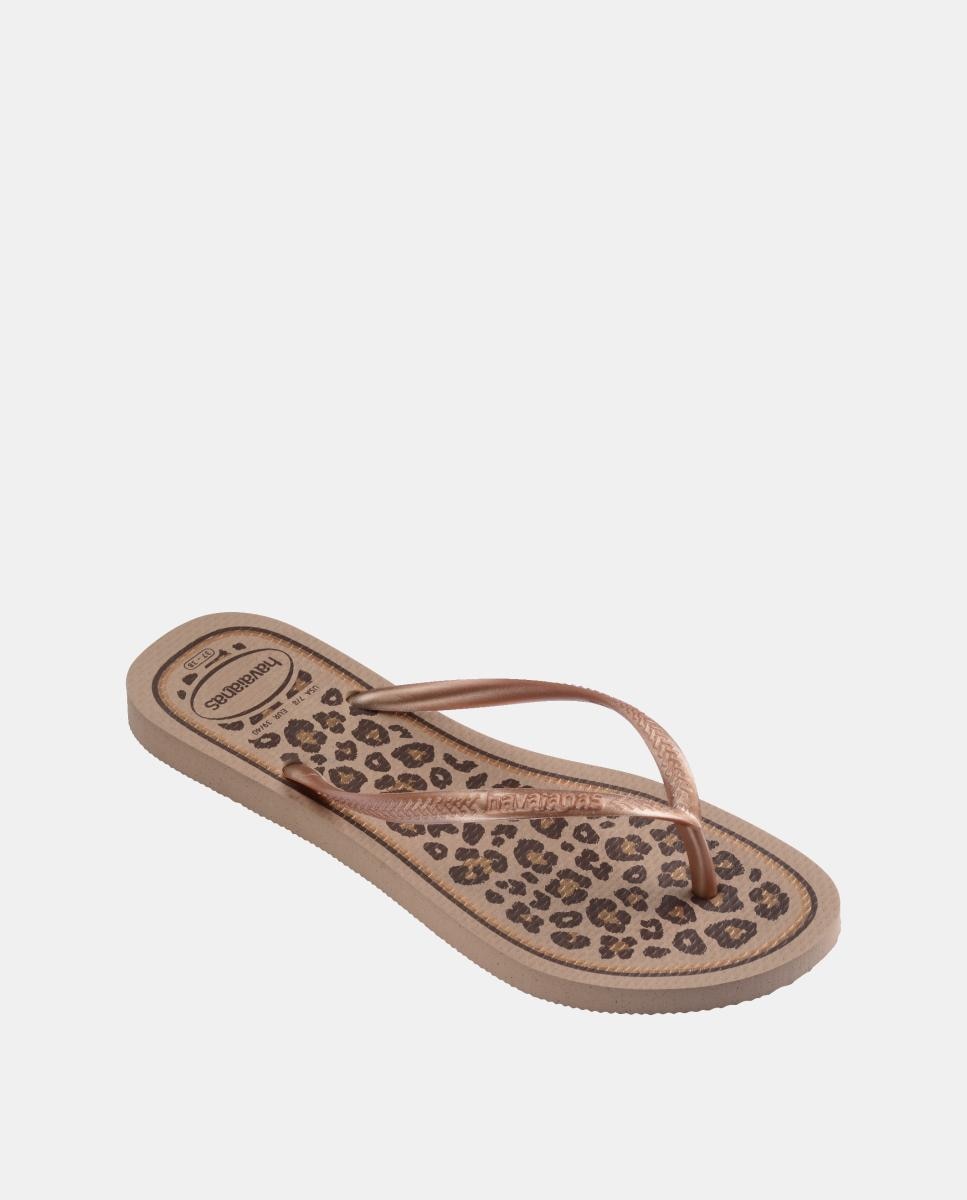 Chinelos Mulher Slim Estampadas Havaianas Animal Print-2
