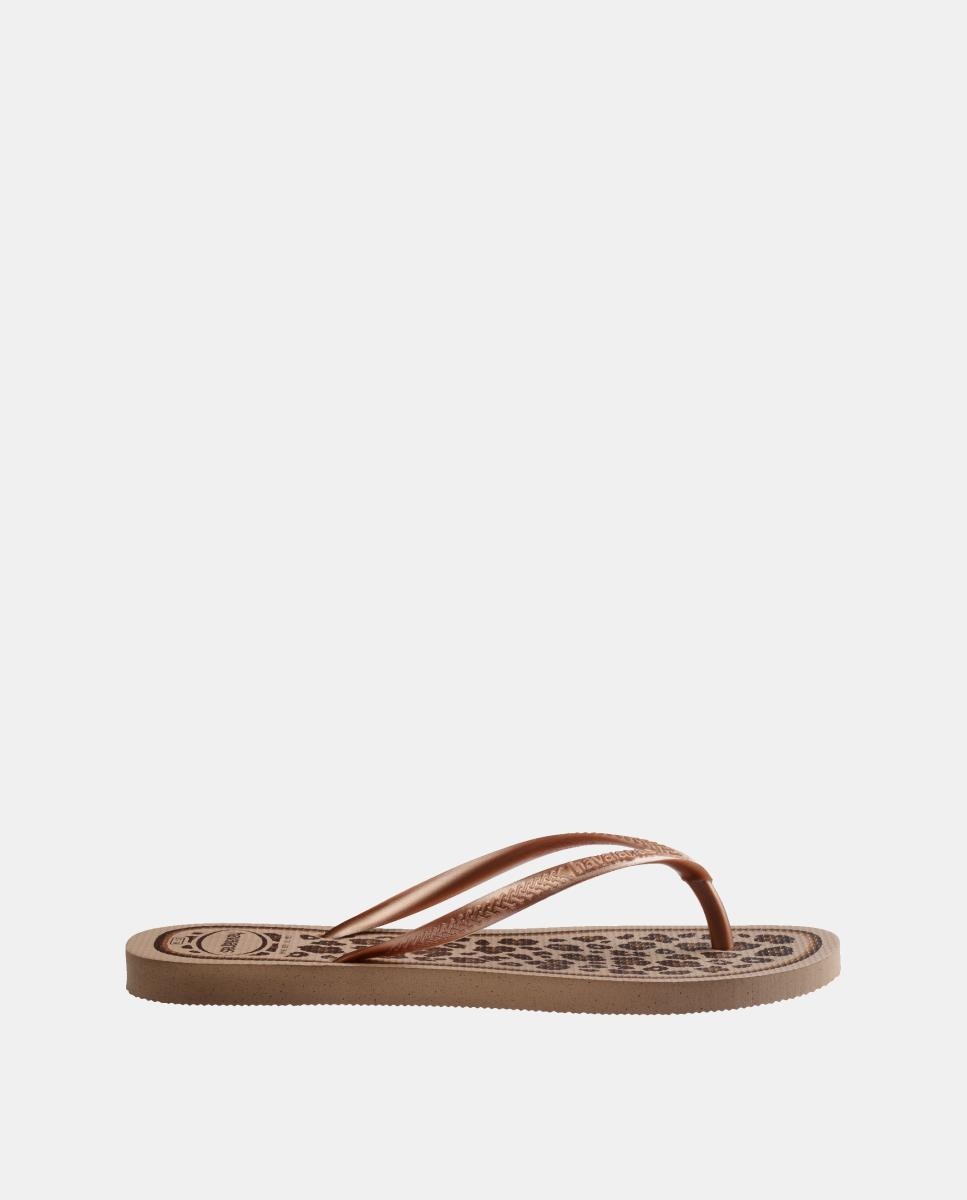 Chinelos Mulher Slim Estampadas Havaianas Animal Print-3