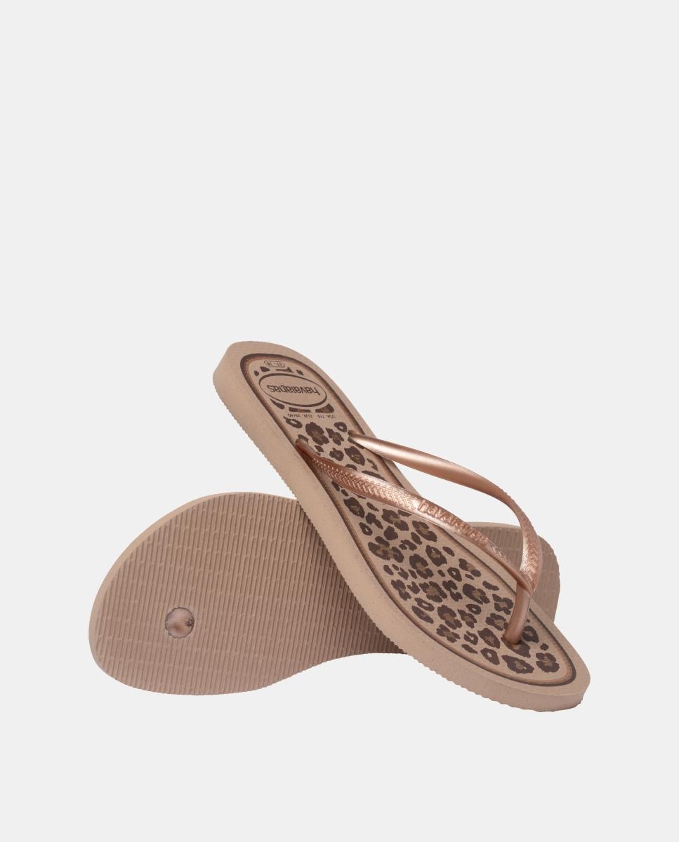 Chinelos Mulher Slim Estampadas Havaianas Animal Print-4
