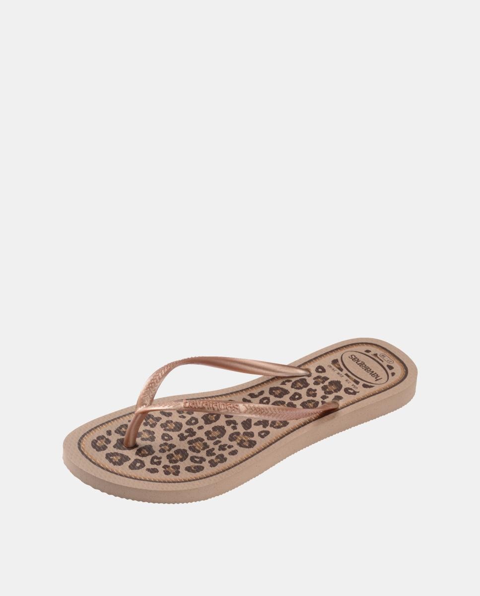 Chinelos Mulher Slim Estampadas Havaianas Animal Print-6