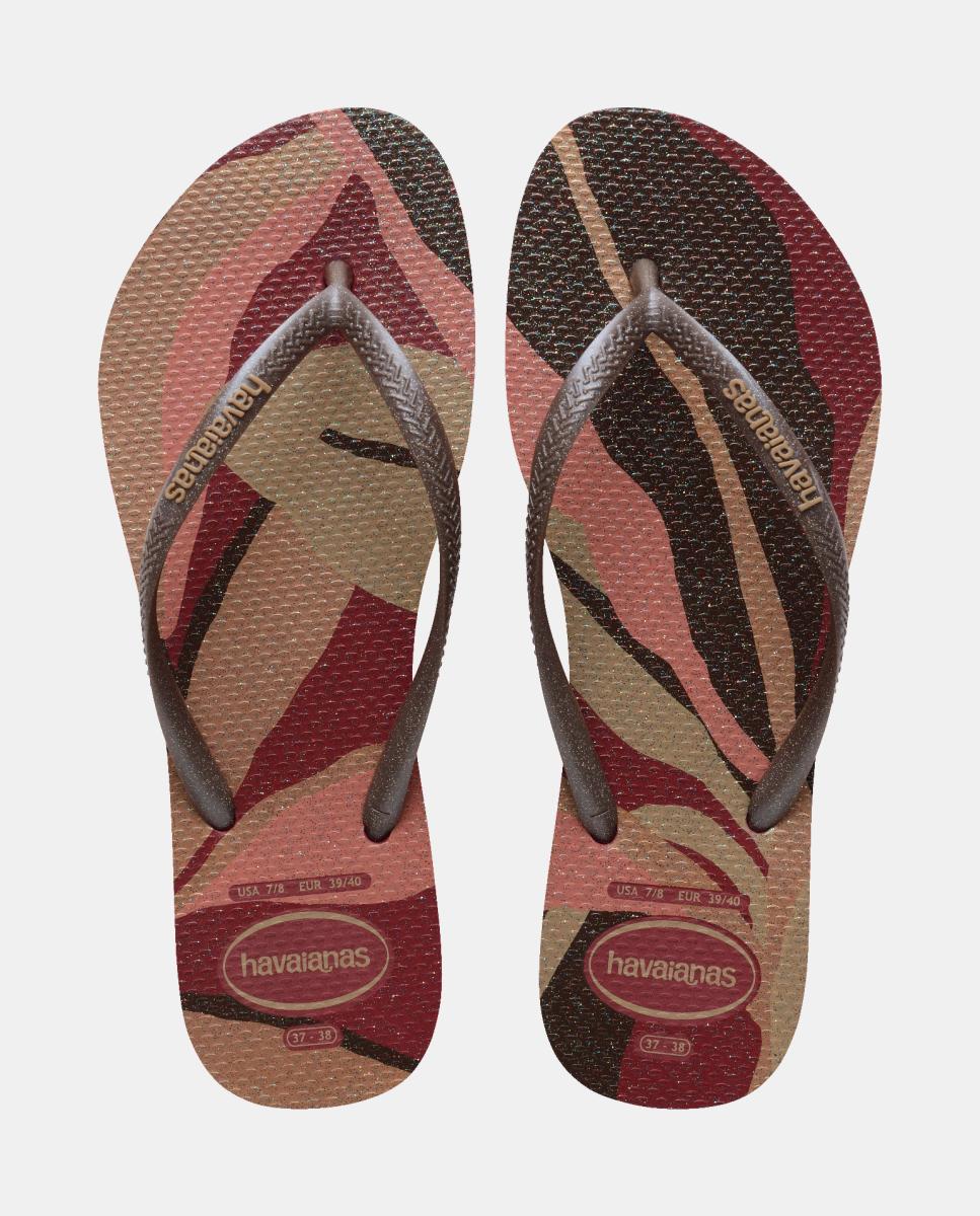 Imagem 0 de Chinelos Mulher Slim Estampadas Havaianas