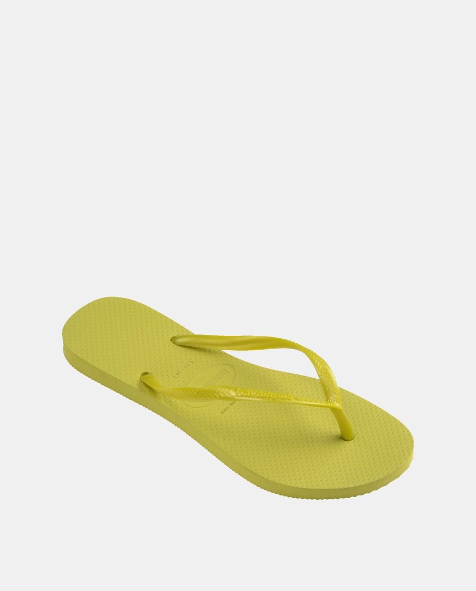 Chinelos Mulher Slim Havaianas Verde Lima-2