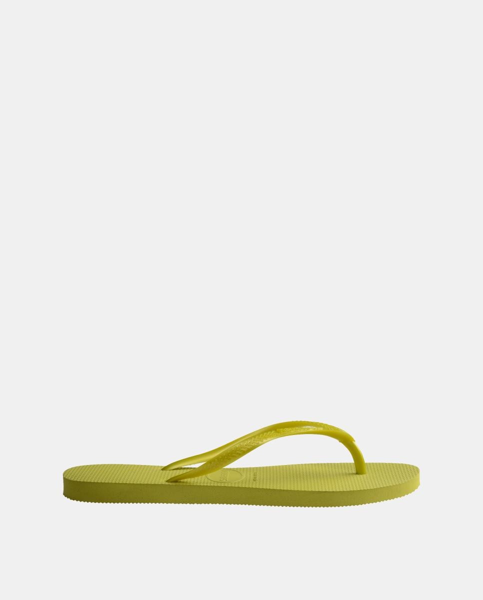 Chinelos Mulher Slim Havaianas Verde Lima-3