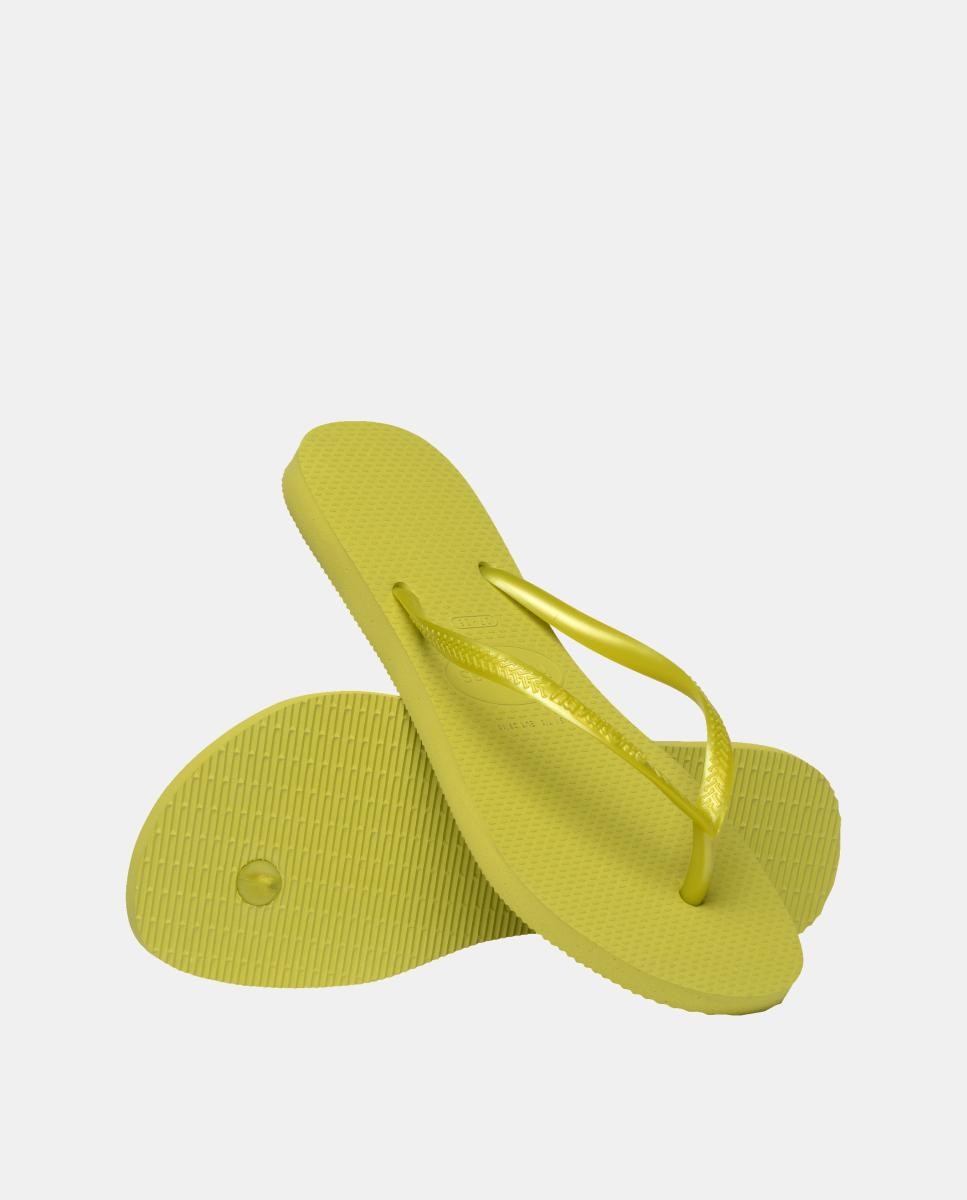 Chinelos Mulher Slim Havaianas Verde Lima-4