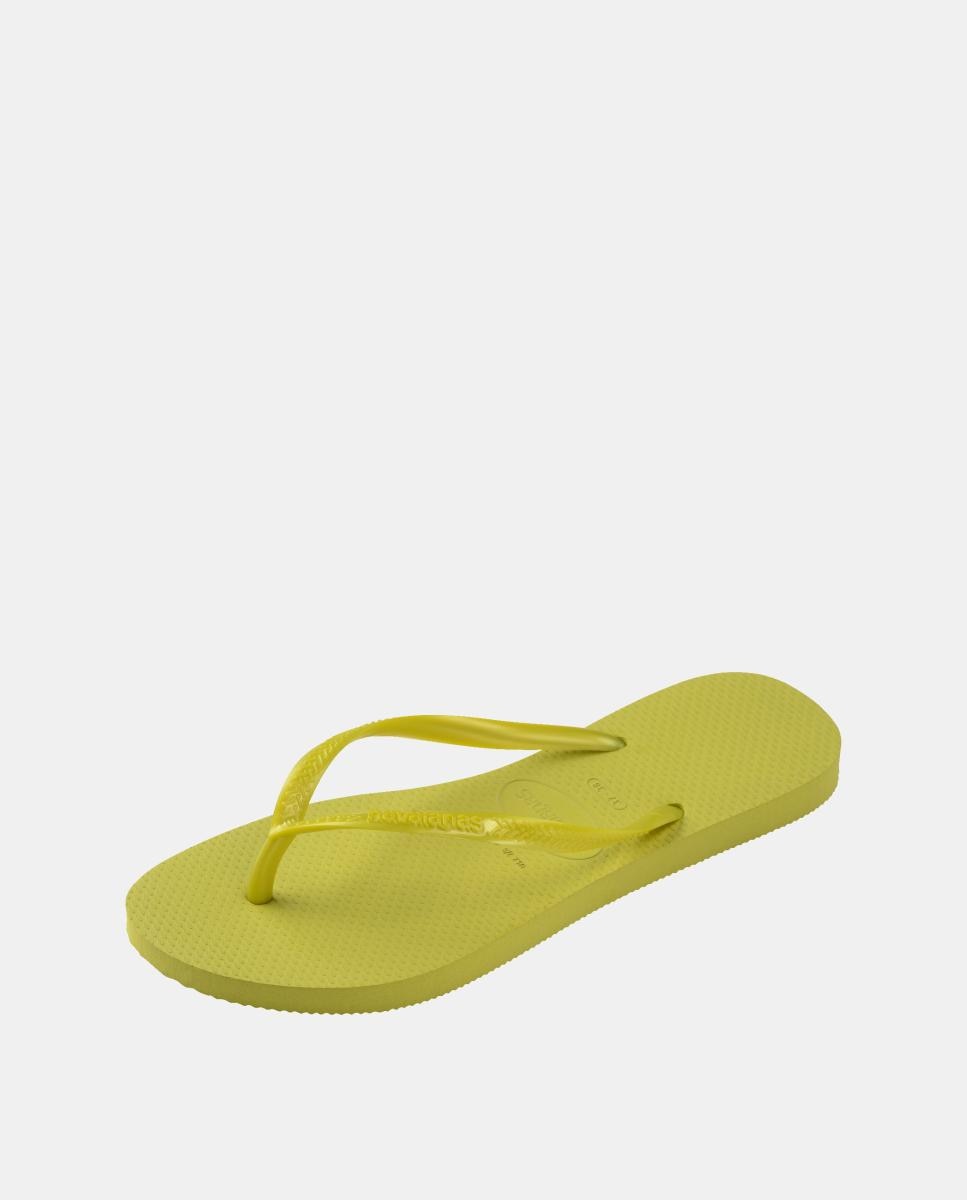 Chinelos Mulher Slim Havaianas Verde Lima-6