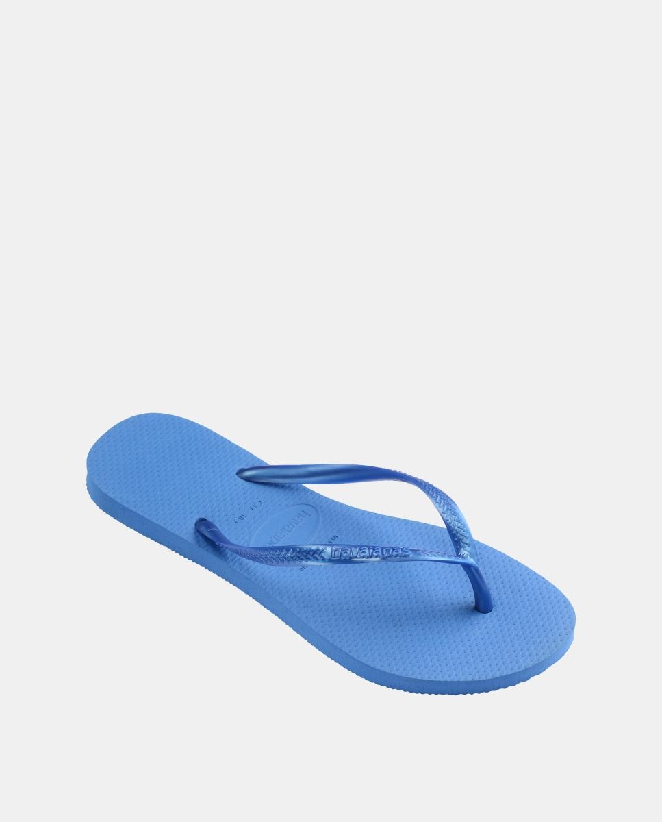 Chinelos Mulher Slim Havaianas Azul-elétrico-2