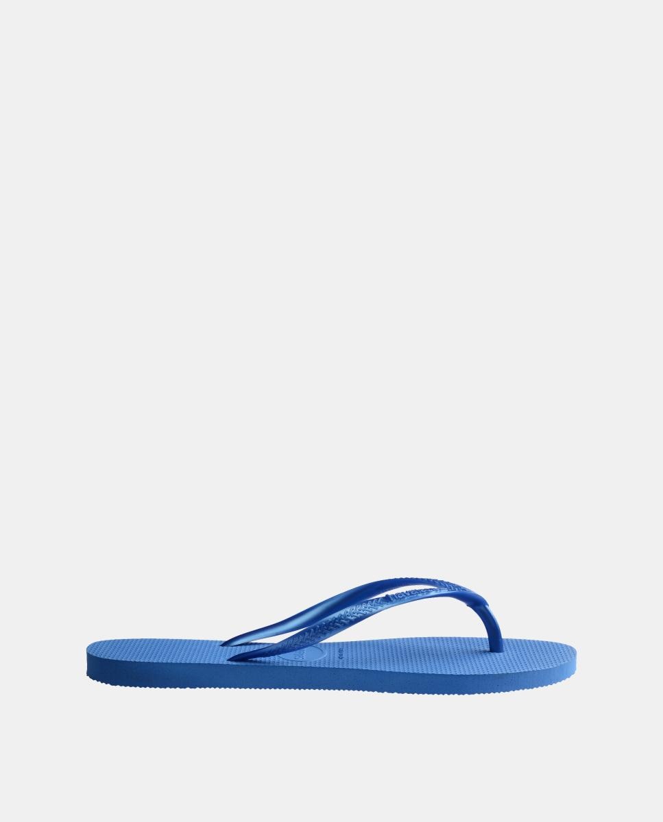 Chinelos Mulher Slim Havaianas Azul-elétrico-3