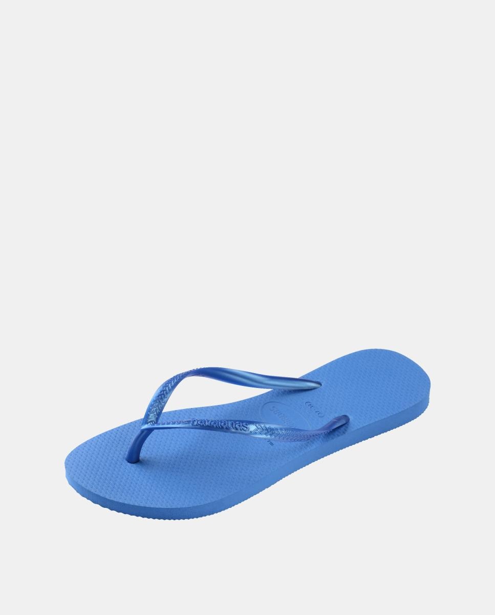 Chinelos Mulher Slim Havaianas Azul-elétrico-6