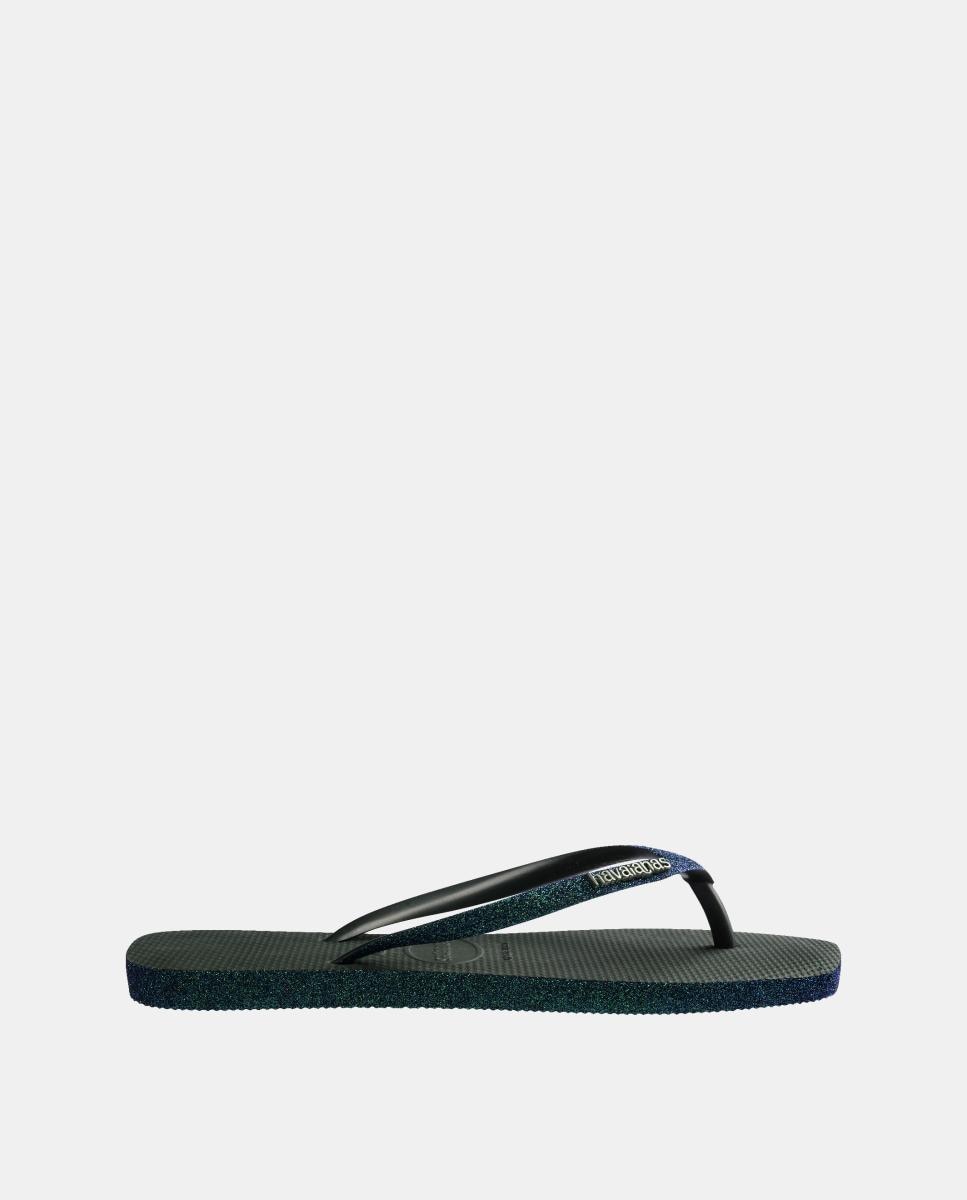 Chinelos Mulher Slim Square Havaianas Verde Azeitona-3