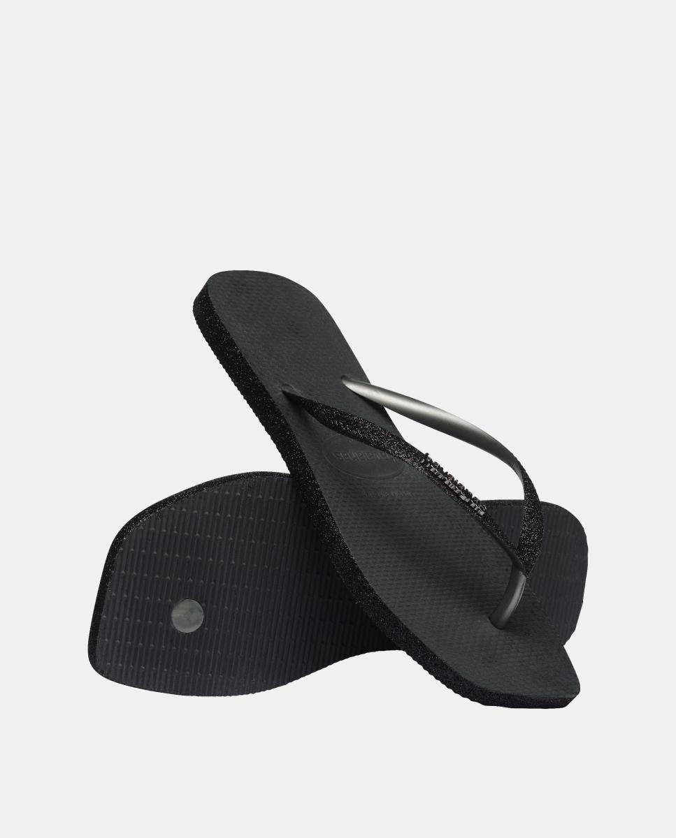 Chinelos Mulher Slim Square Havaianas Preto-4