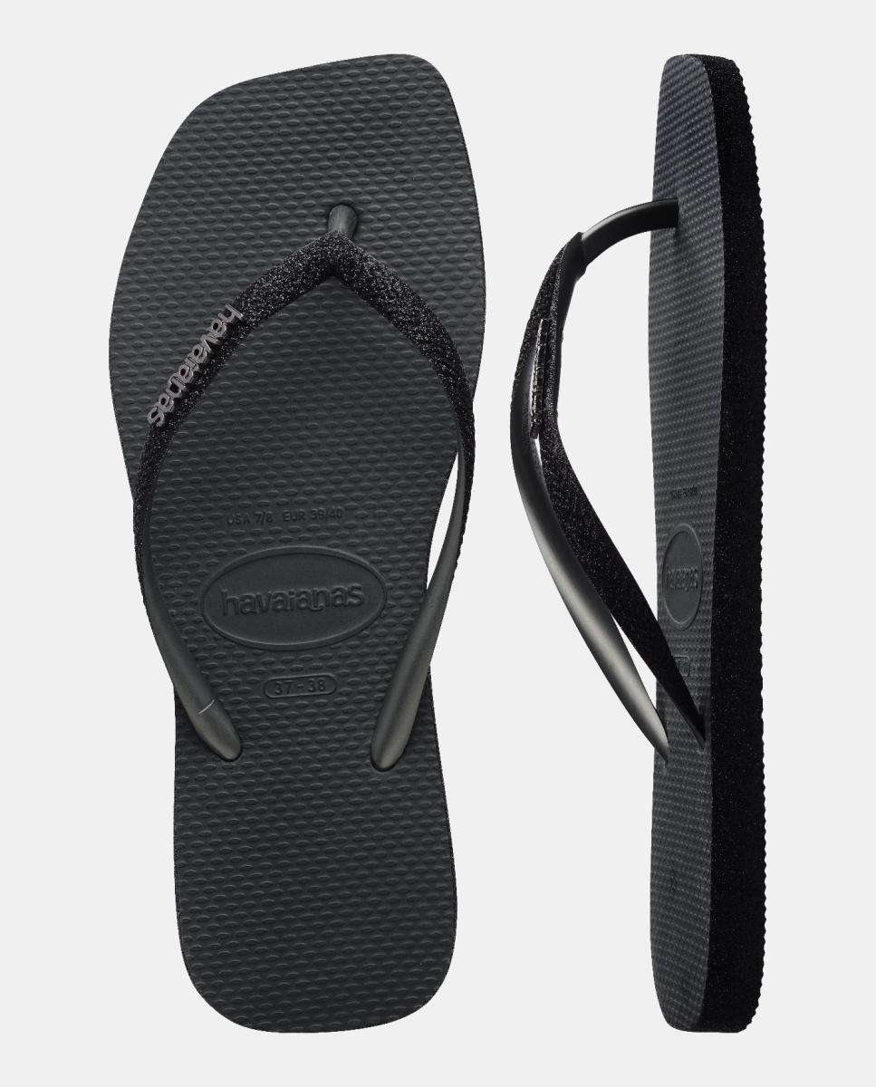 Chinelos Mulher Slim Square Havaianas Preto-5