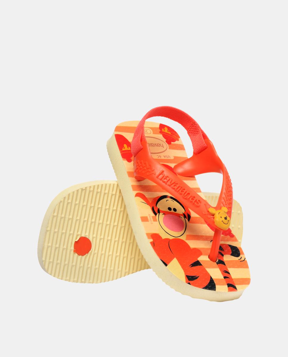 Chinelos Bebés Disney Havaianas Bege-4