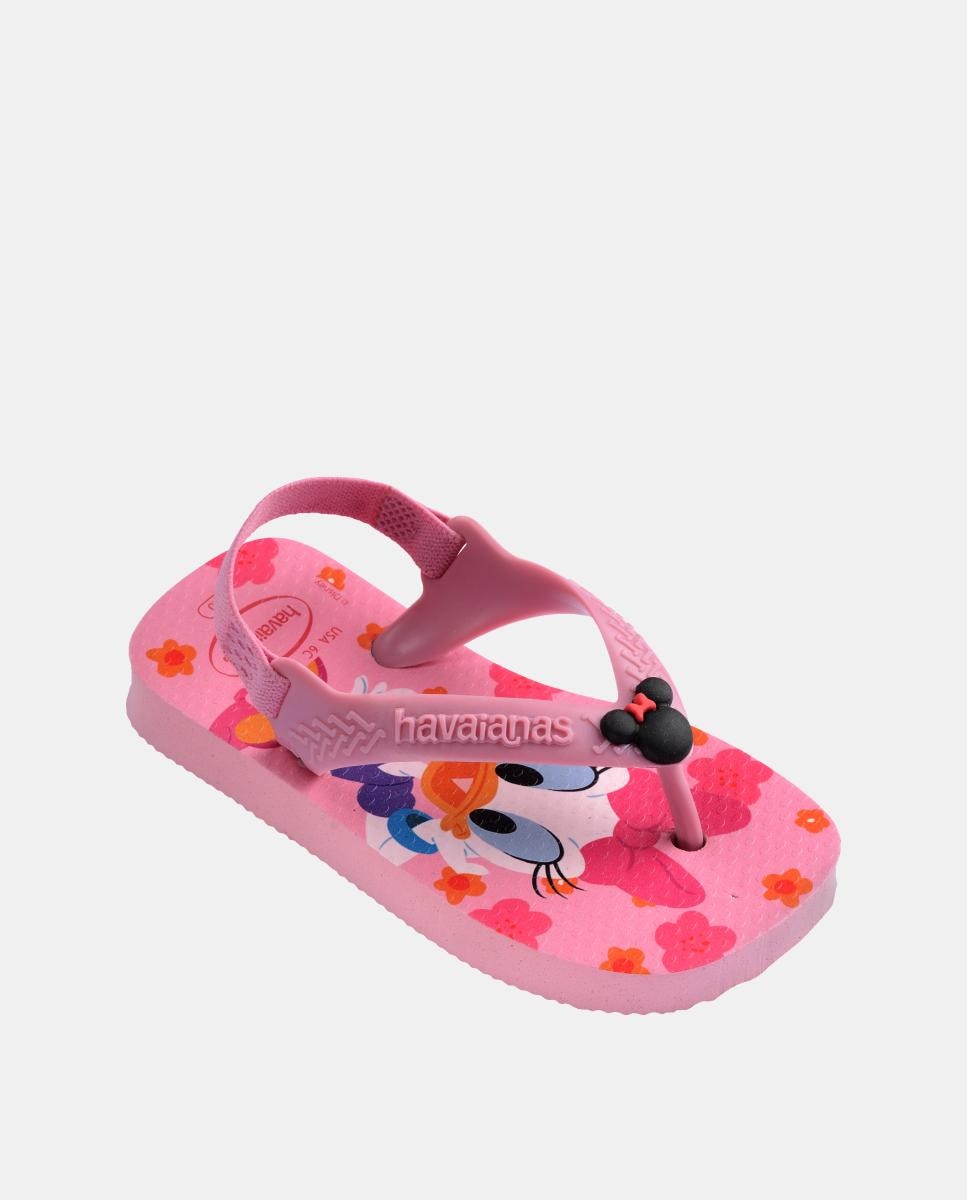 Chinelos Bebés Disney Havaianas Rosa-2