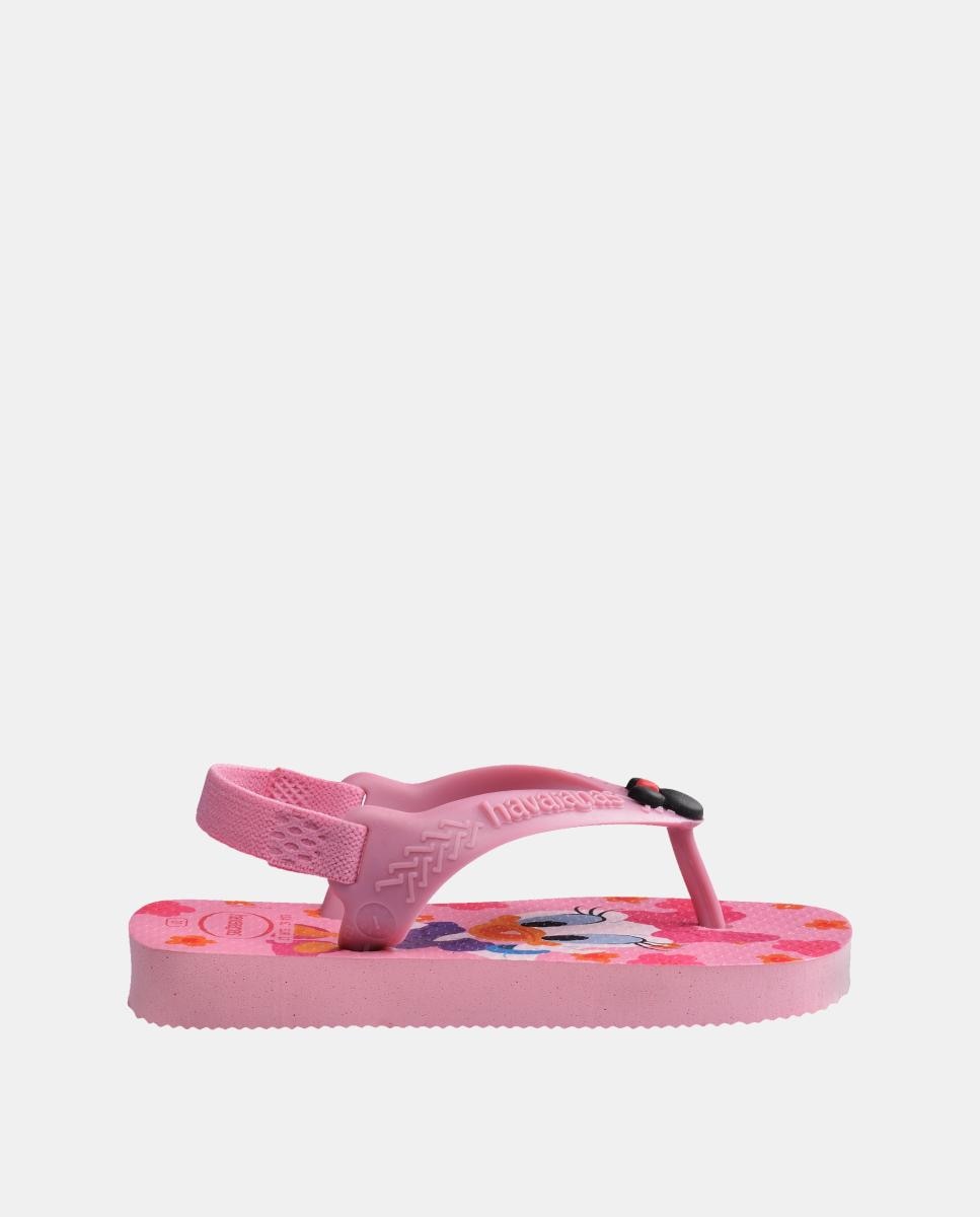 Chinelos Bebés Disney Havaianas Rosa-3