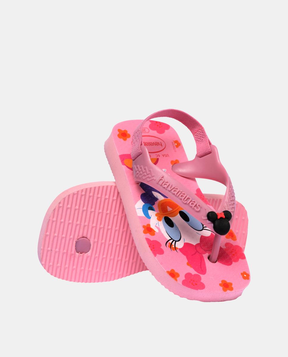 Chinelos Bebés Disney Havaianas Rosa-4