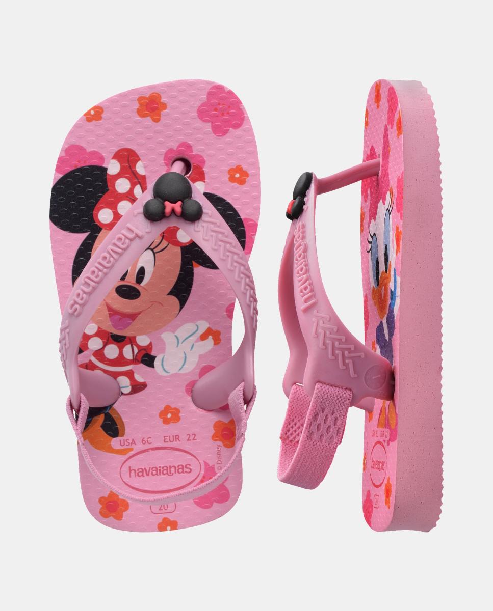 Chinelos Bebés Disney Havaianas Rosa-5