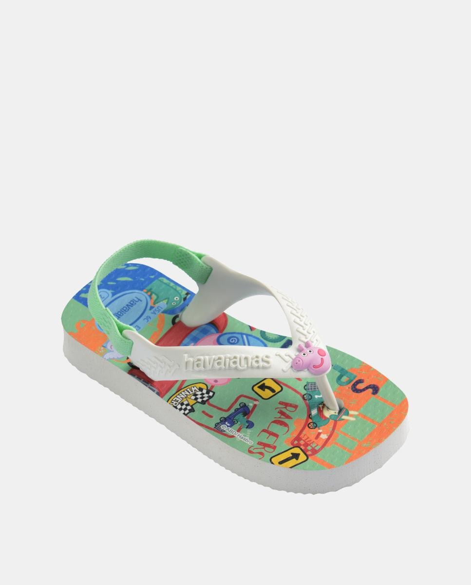 Chinelos Bebés Peppa Pig Havaianas Branco-2