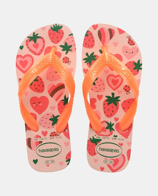 Chanclas de dedo Niños Estampada Flores Havaianas