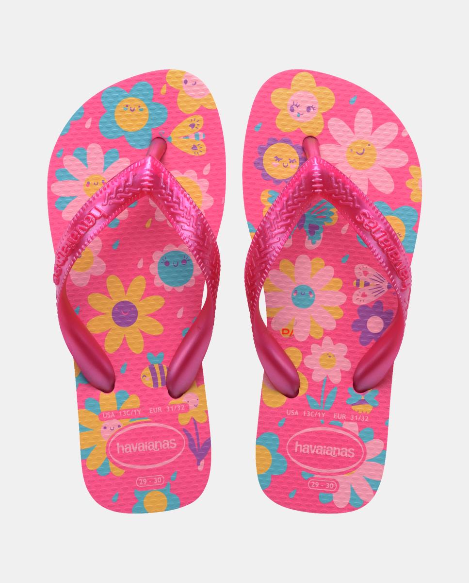 Imagem 0 de Chinelos Criança Flores Havaianas
