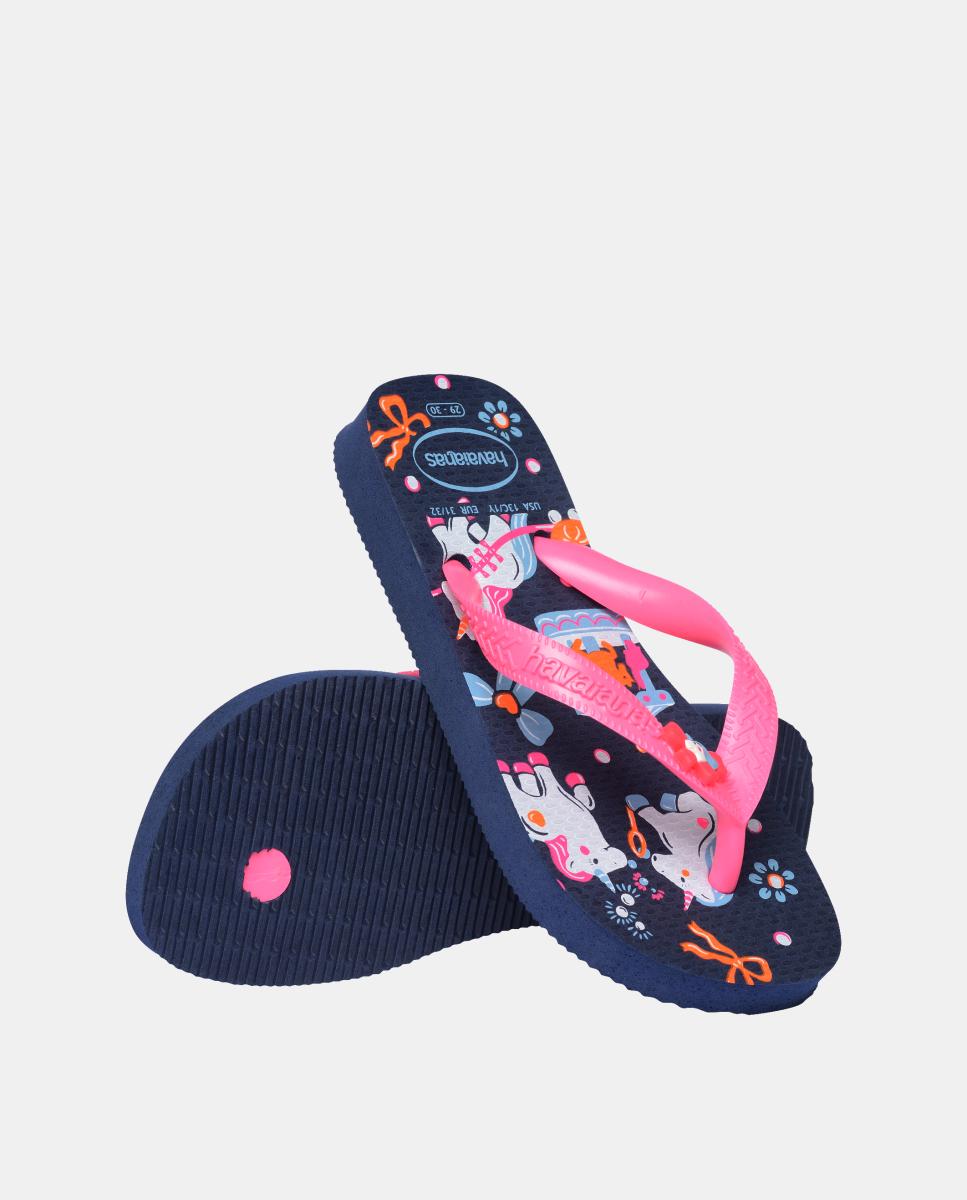 Chinelos Criança Fantasy Havaianas Azul-4