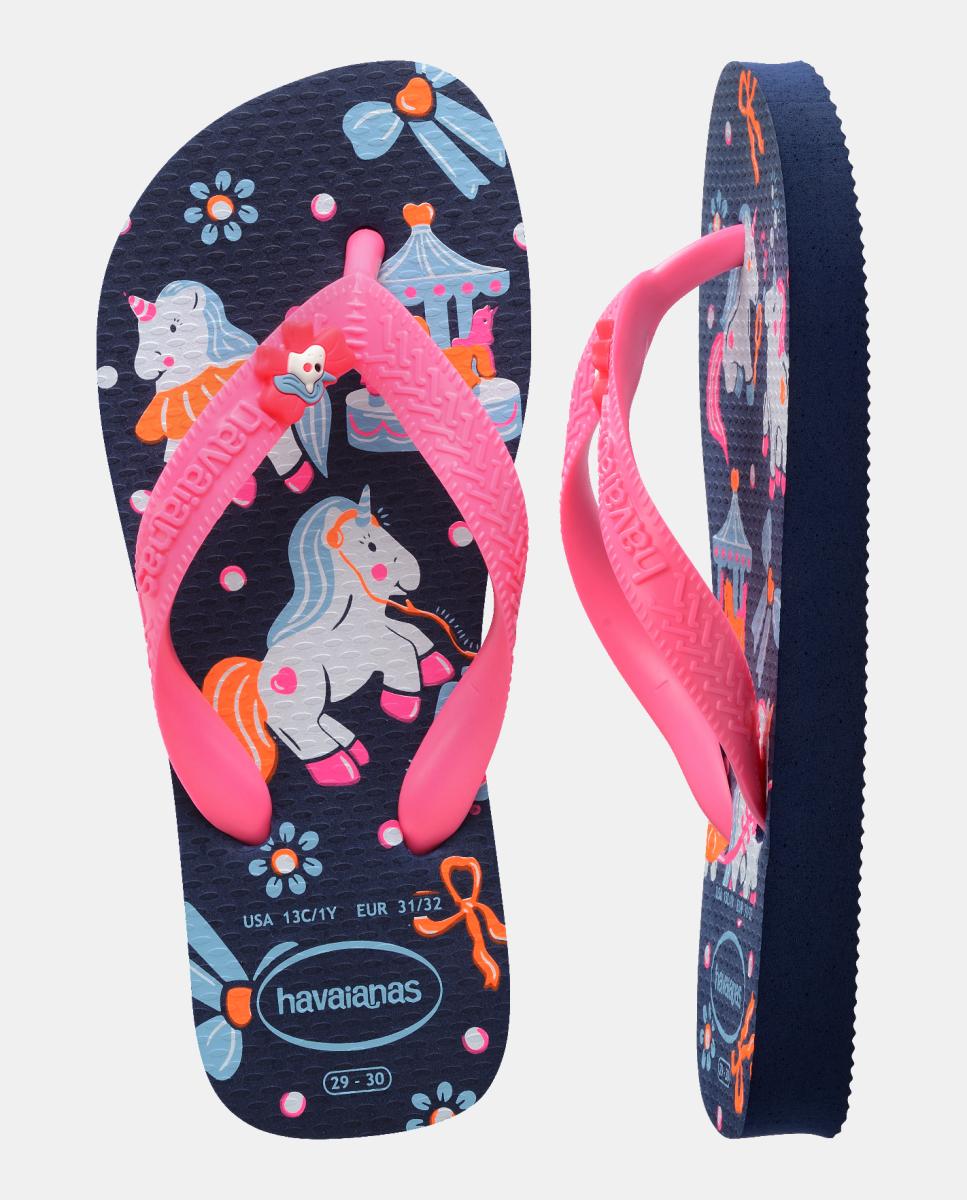 Chinelos Criança Fantasy Havaianas Azul-5