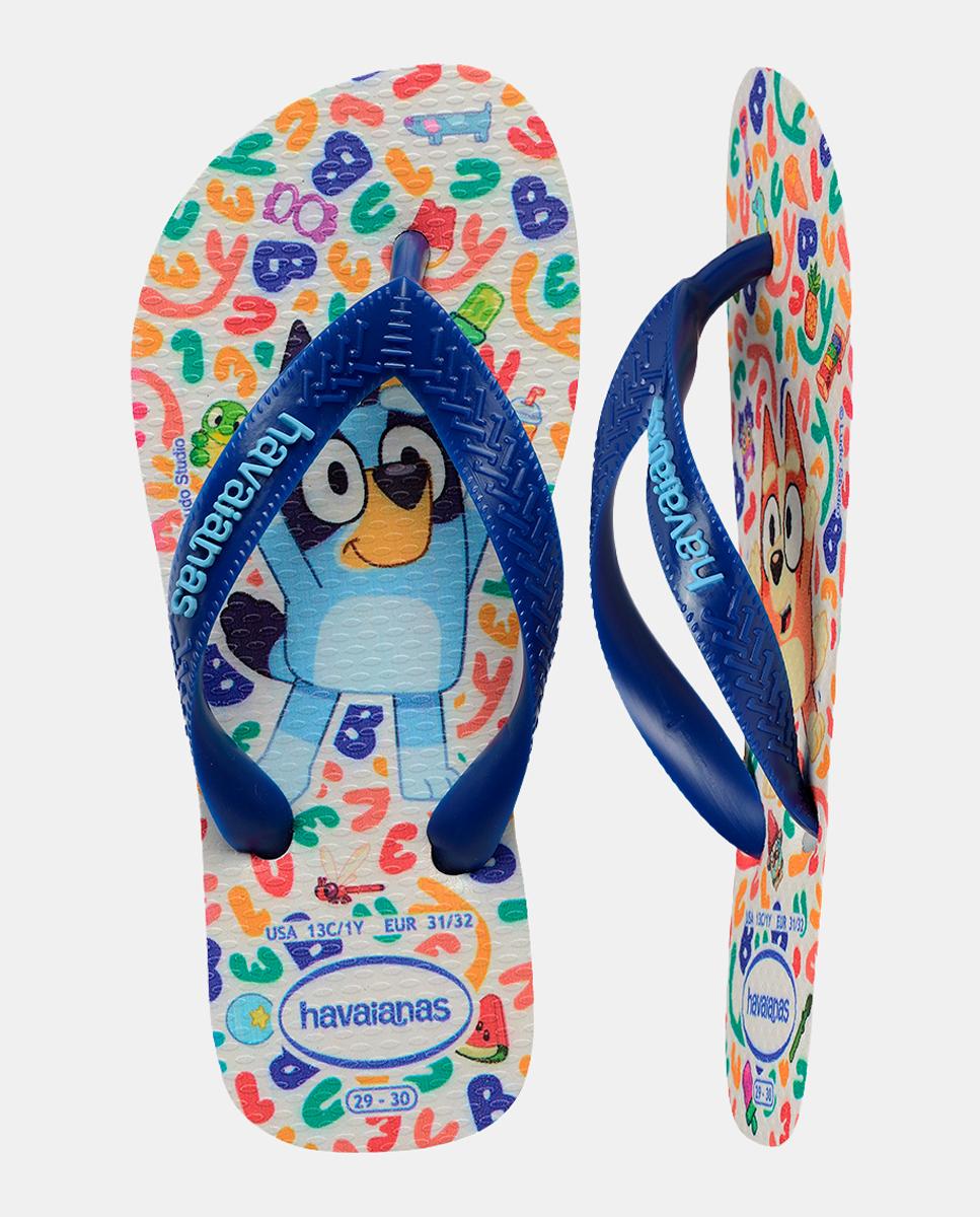 Chinelos Criança Bluey Havaianas Branco-4