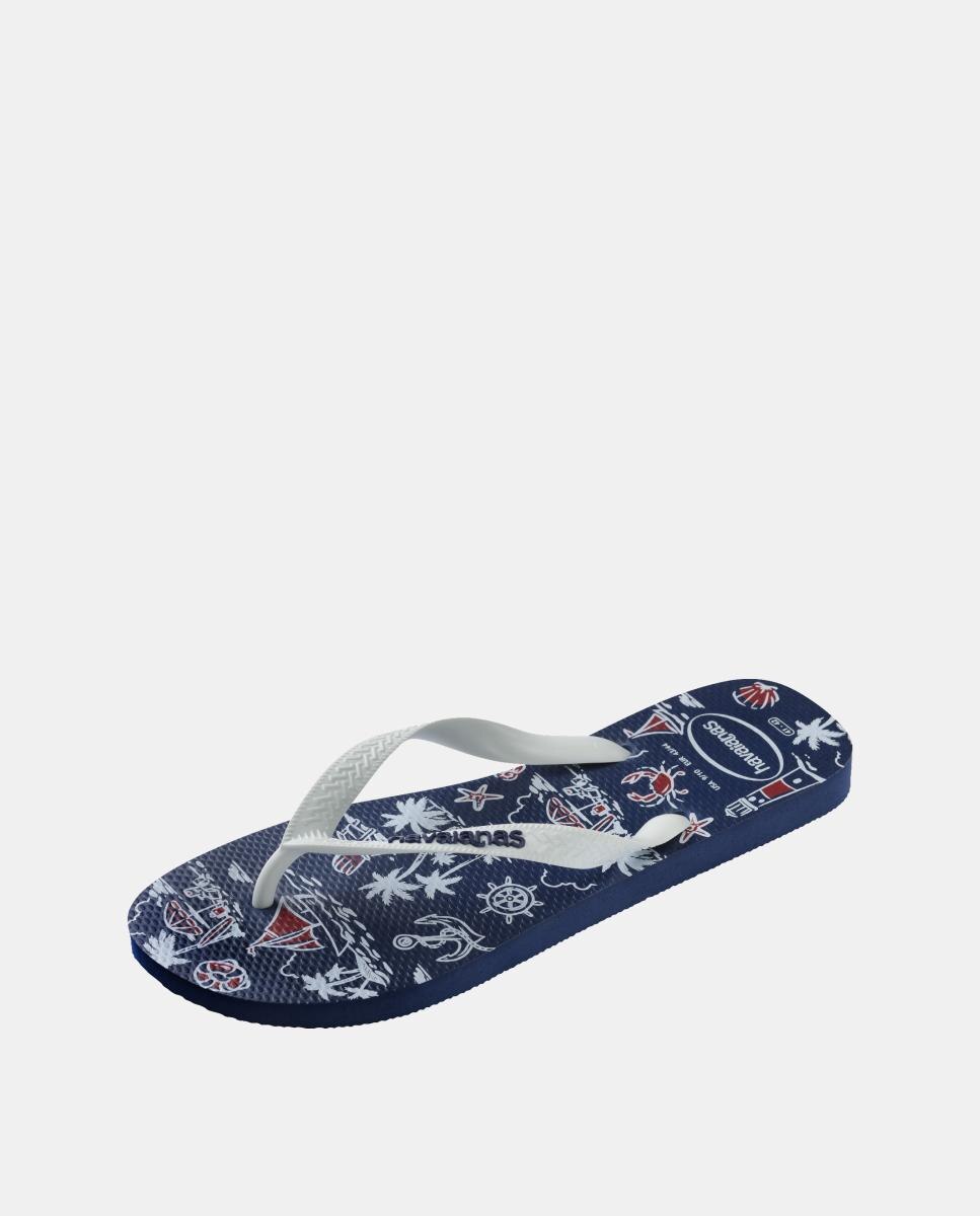 Chinelos Homem Top Nautical Havaianas Azul-marinho-6