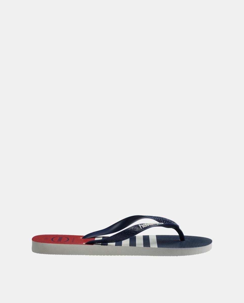 Chinelos Homem Top Nautical Havaianas Branco-3