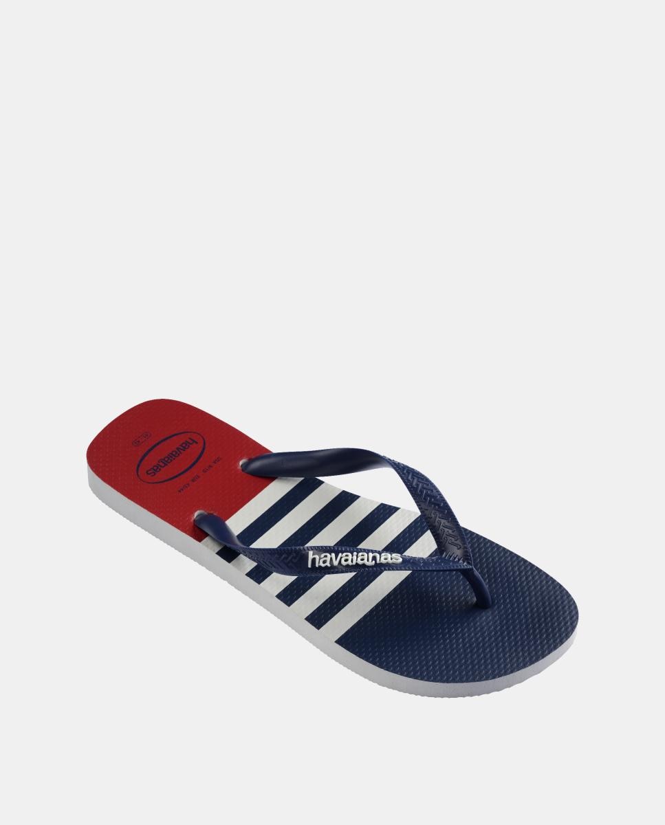 Chinelos Homem Top Nautical Havaianas Branco-5