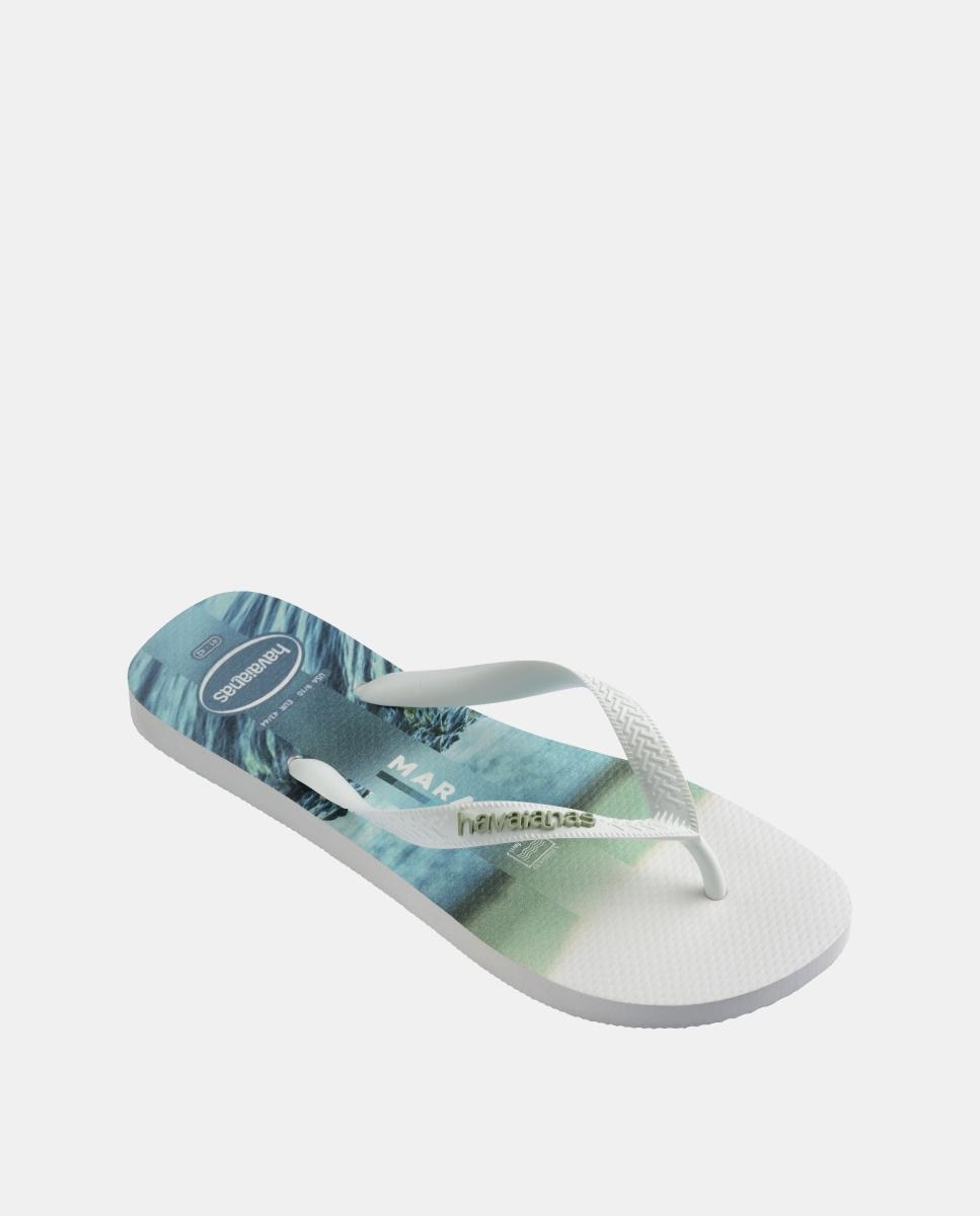 Chinelos Homem Top Surfer Havaianas Branco-2