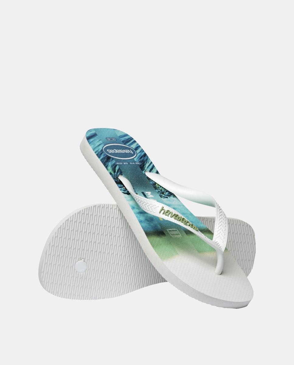 Chinelos Homem Top Surfer Havaianas Branco-4