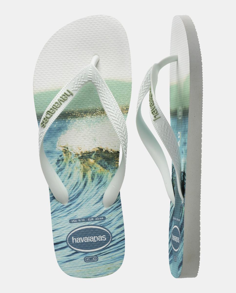 Chinelos Homem Top Surfer Havaianas Branco-5