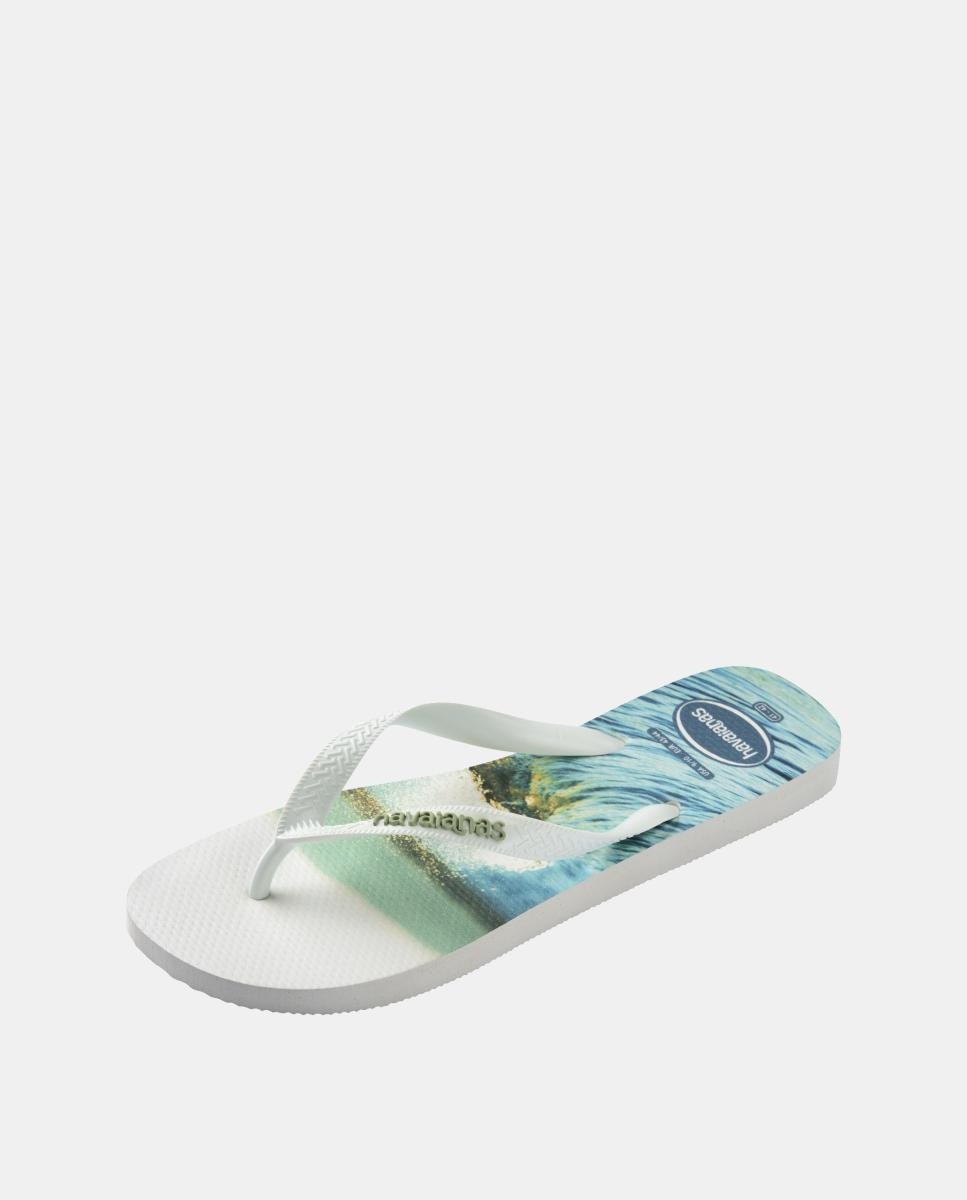 Chinelos Homem Top Surfer Havaianas Branco-6