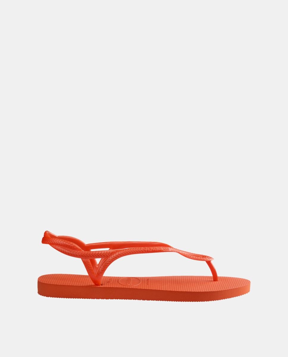 Chinelos Mulher Luna Havaianas Laranja flúor-3