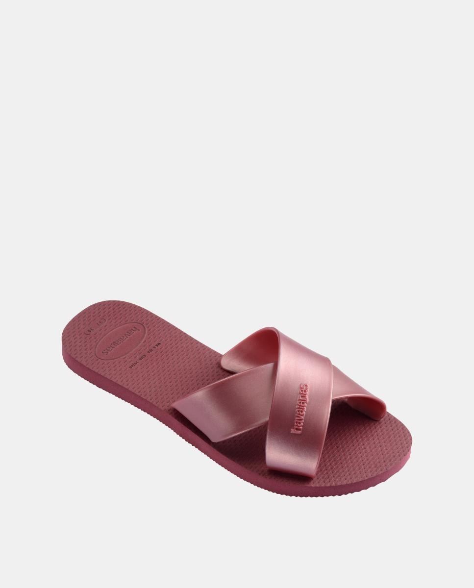 Chinelos Mulher Aqua Havaianas Beterraba-6