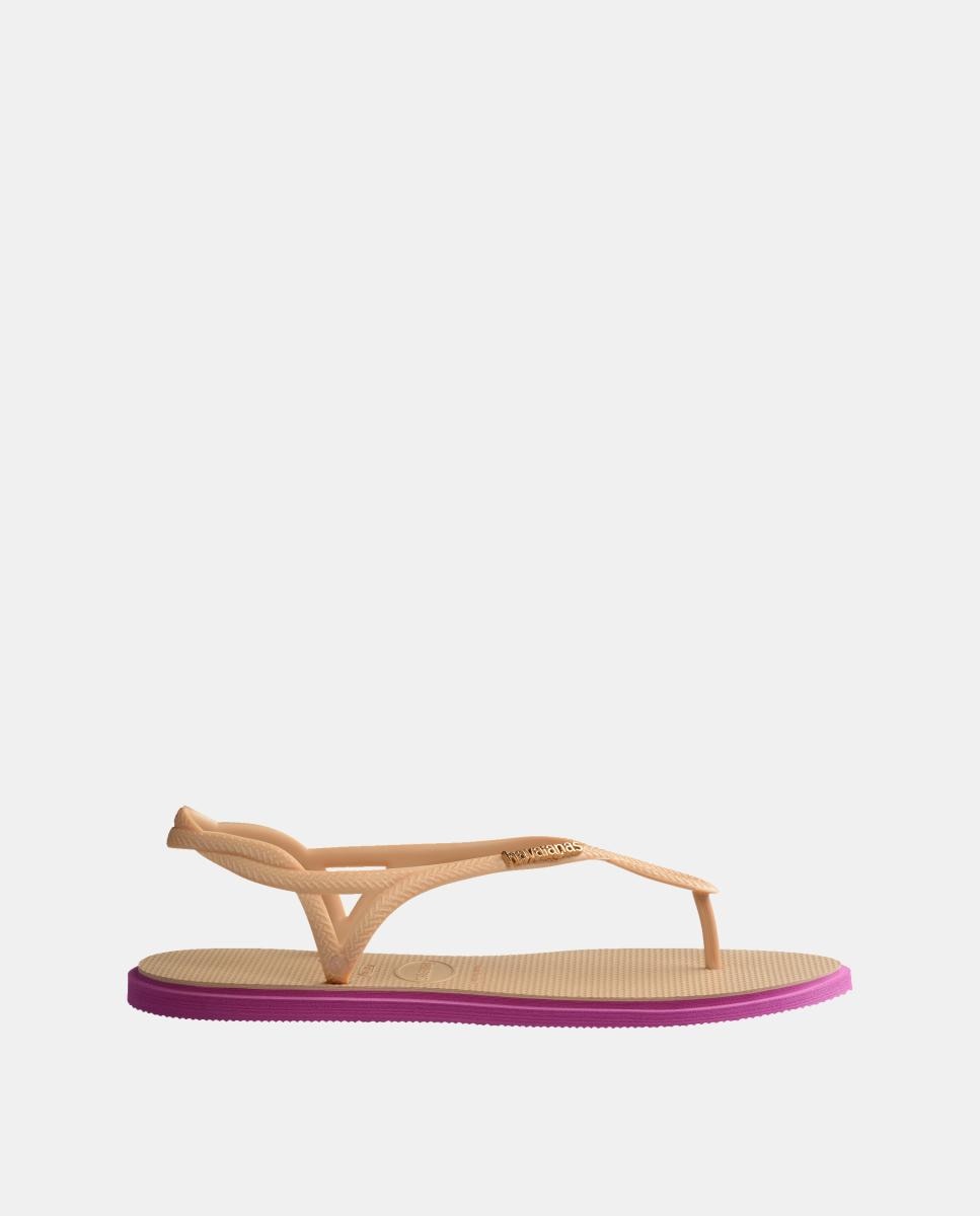 Chinelos Mulher Luna Point Havaianas Rosa / Amarelo-3