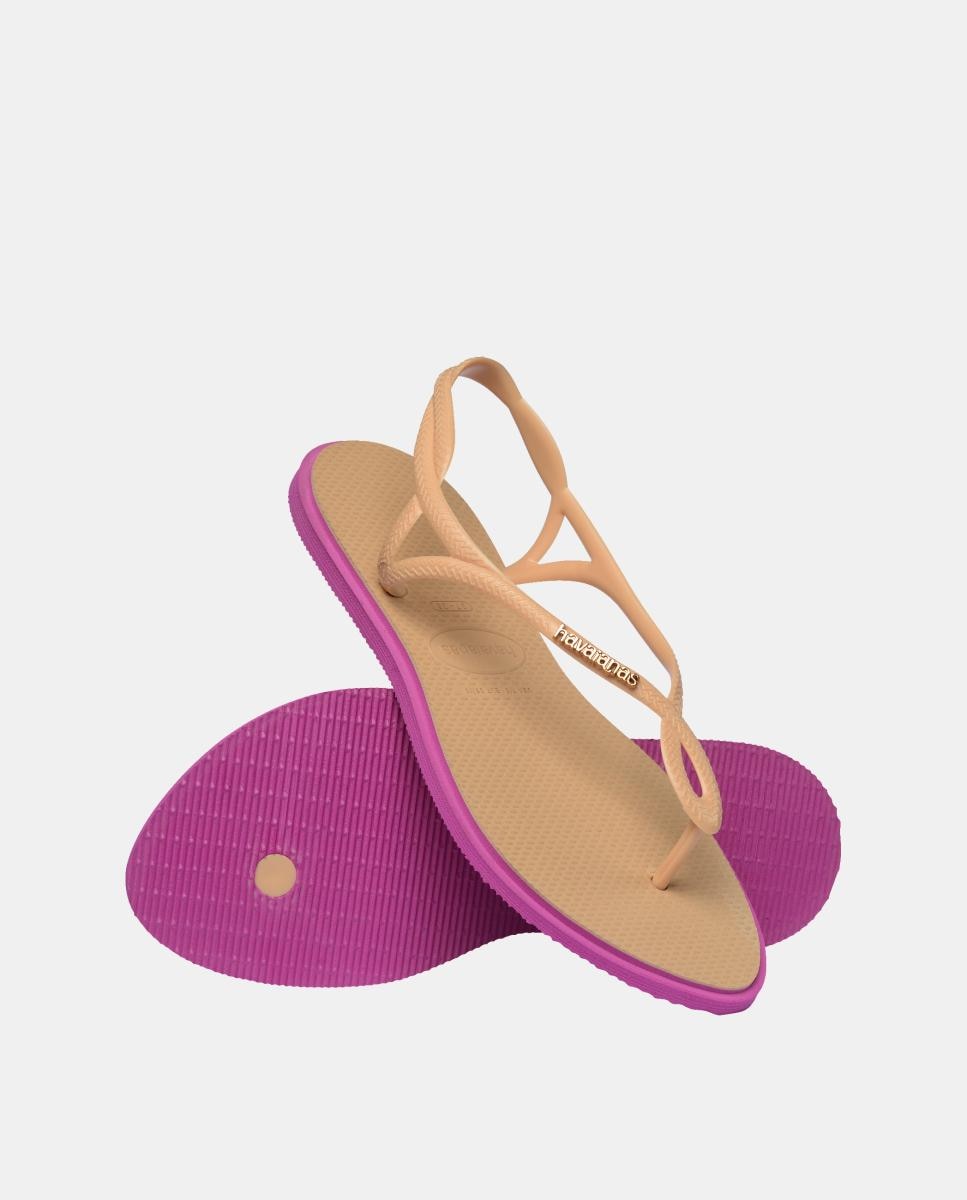 Chinelos Mulher Luna Point Havaianas Rosa / Amarelo-4