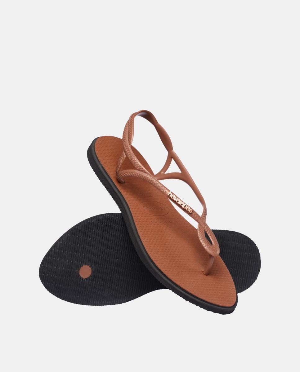 Chinelos Mulher Luna Point Havaianas Castanho / Preto-4