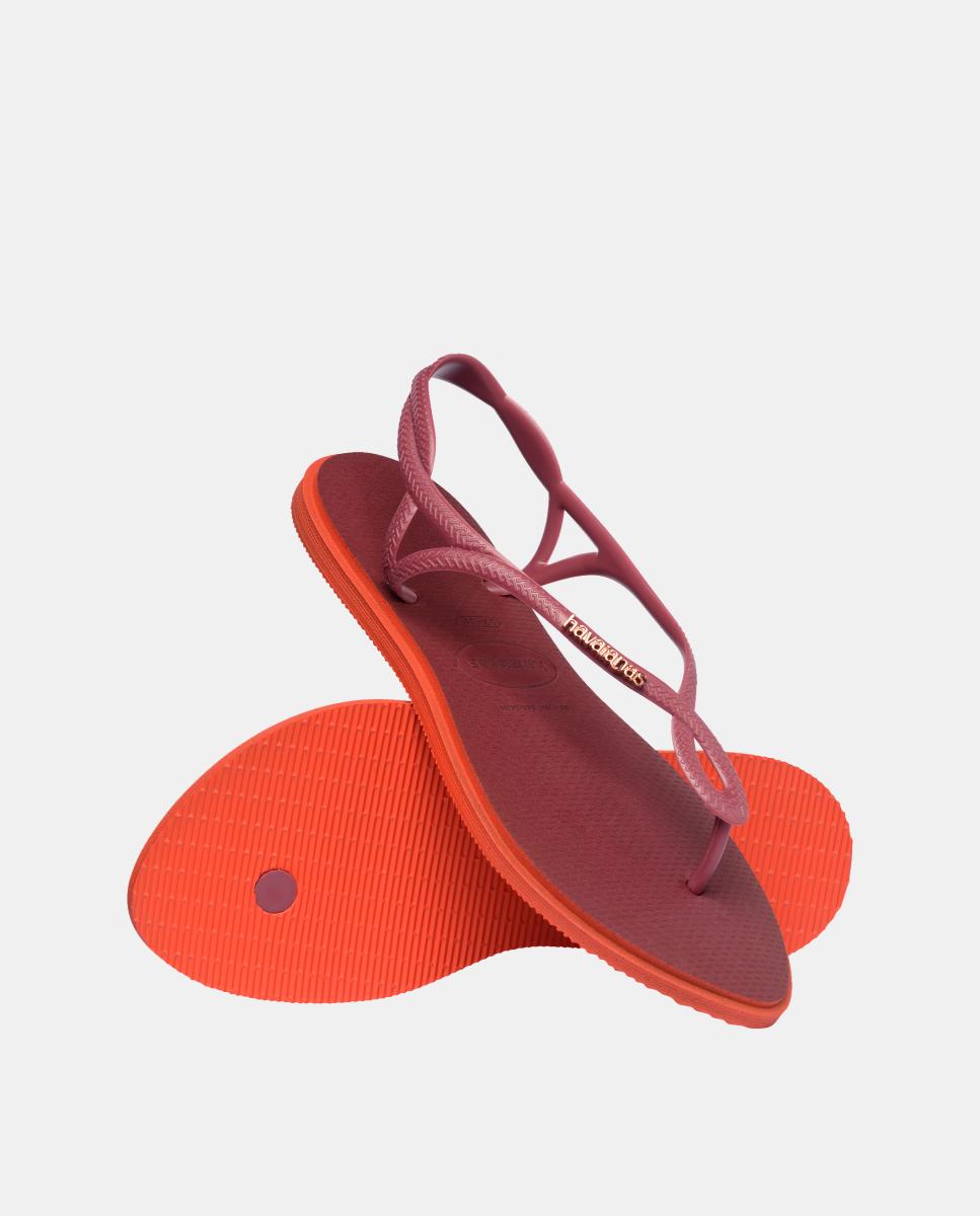 Chinelos Mulher Luna Point Havaianas Beterraba-4
